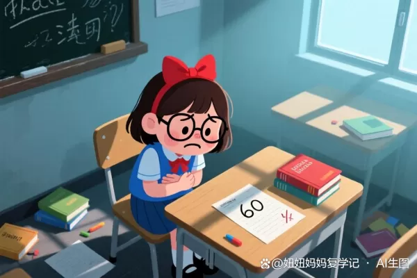 复学失败 根本进不去学校，一进去就心慌，肚子疼！